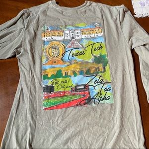 Zeta Tau Alpha 2016 Parents weekend long sleeve comfort colors